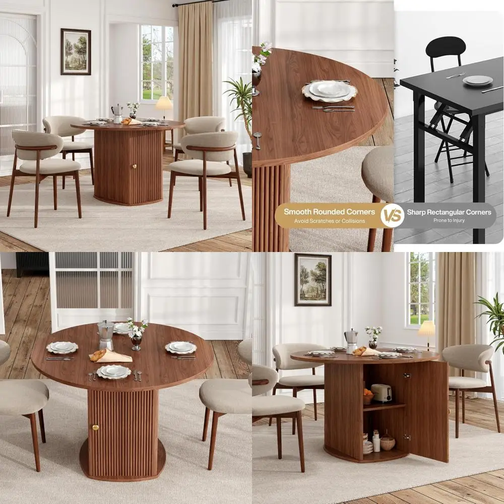 "14-Shelf Walnut Li…