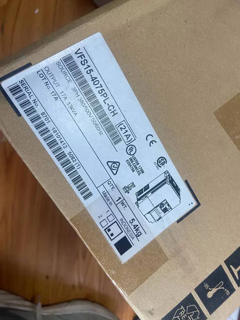 Brand New VFS15-2022PM VFS15-2037PM VFS15-4075PL-CH VFS15-4037PL-CH No EMC No Reactor  fast shipping via FedEx/DHL