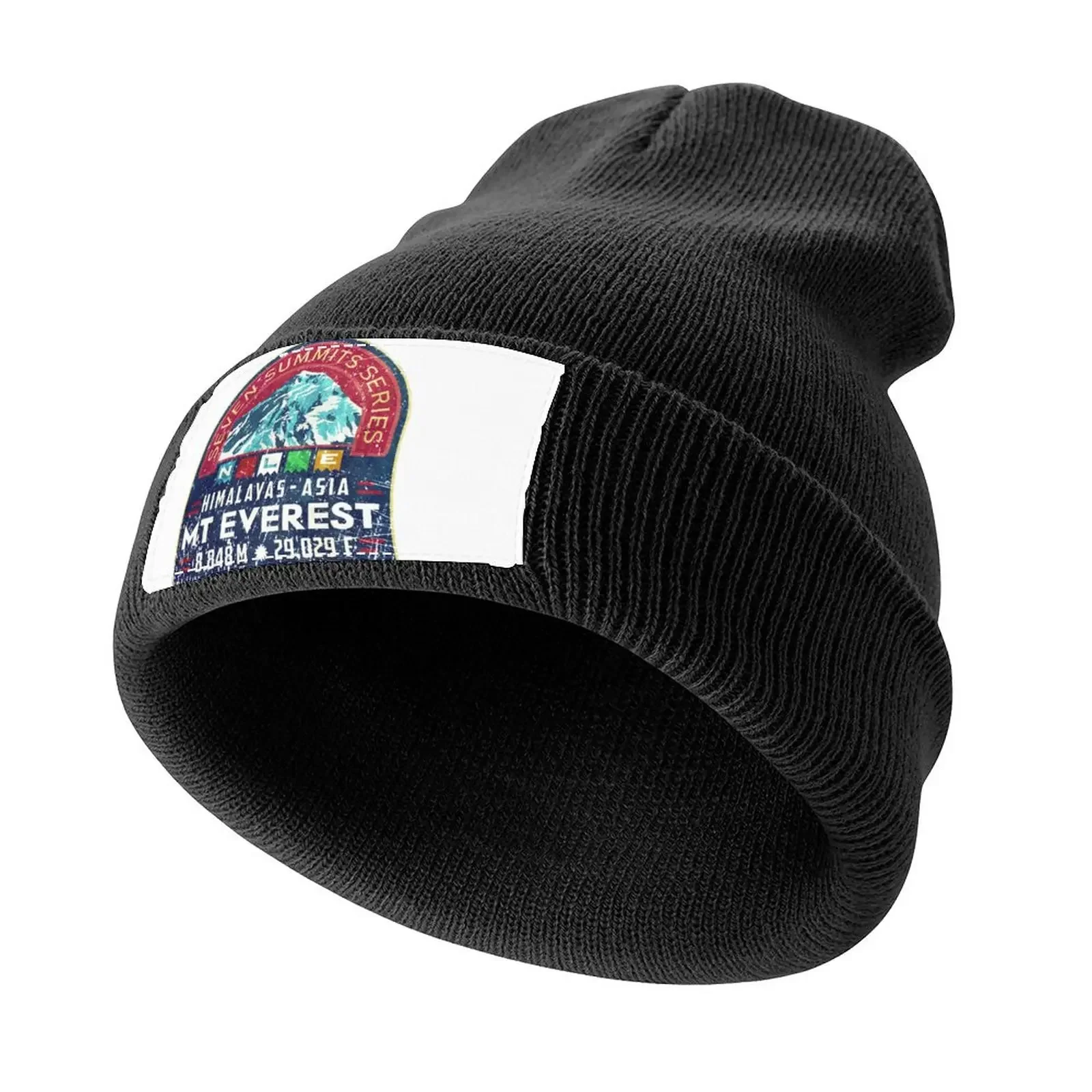 Seven Summits Series MT EVEREST Knitted Cap Wild Ball Hat hard hat Trucker Cap Icon Caps For Men Women's