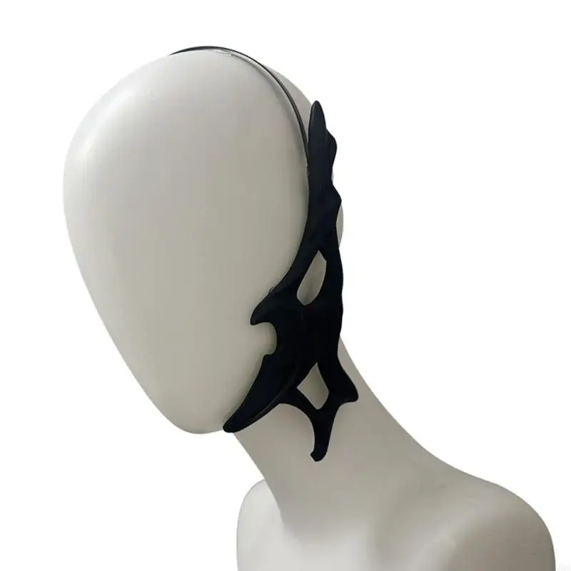 M68A ELEGANT HORN Black Halloween Clip Clip Flat Clip Flat Halloween