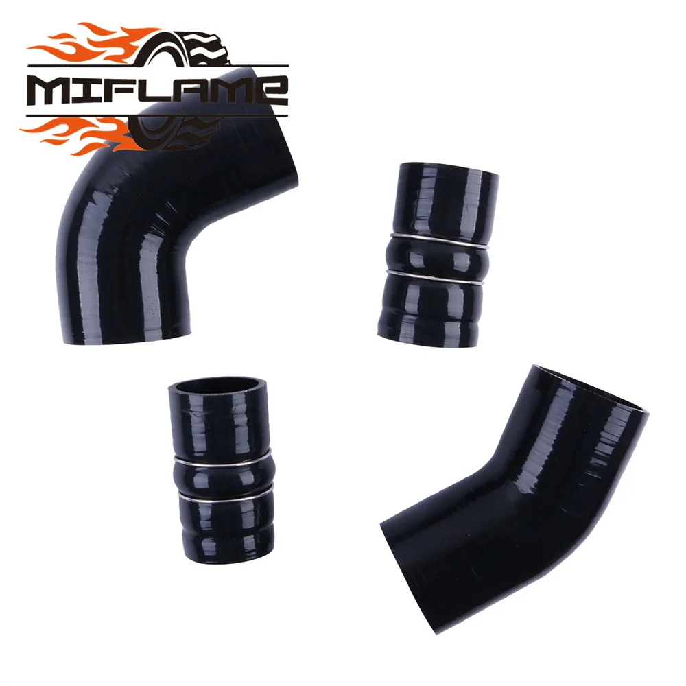 

For 2004 2005 Chevy/GMC Silverado/Sierra 6.6L LLY Duramax Silicone Intercooler Boot Hose