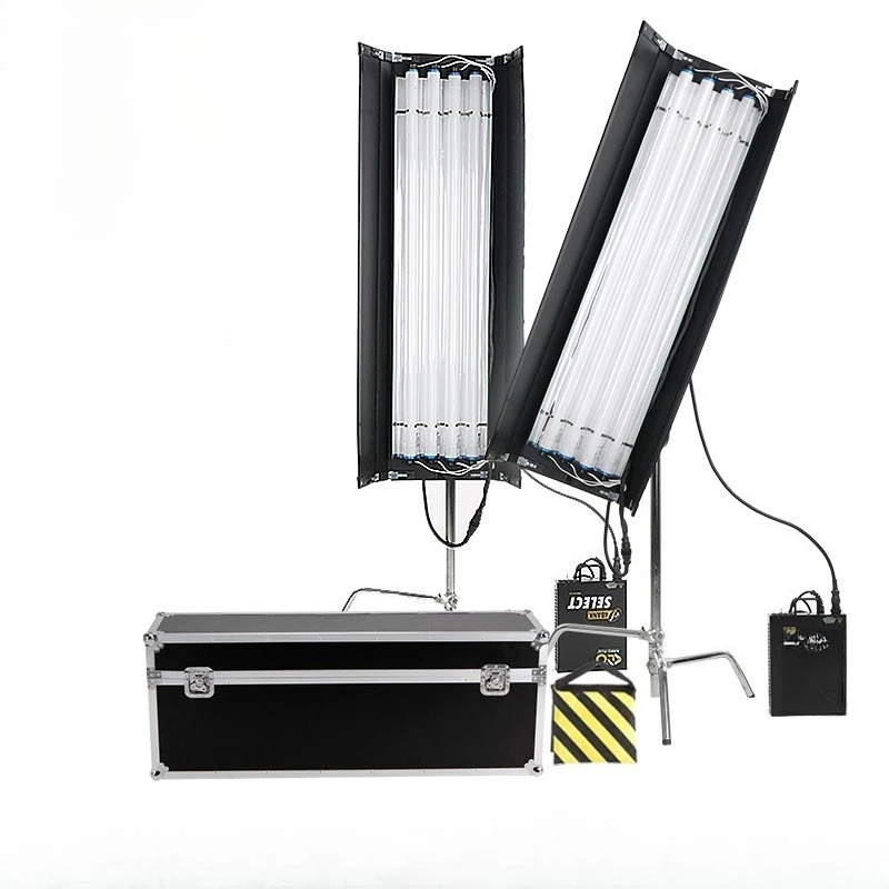Photography lamp, two-lamp air box set led studio photography equipment, product folding shooting studio equipment