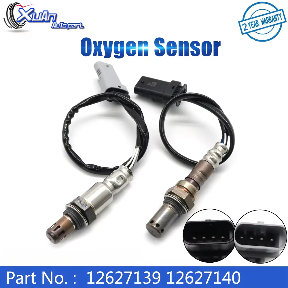 XUAN Downstream Upstream Lambda O2 Oxygen Sensor 12627139 12627140 For Chevrolet Impala Malibu GMC Canyon Buick Regal Cadillac