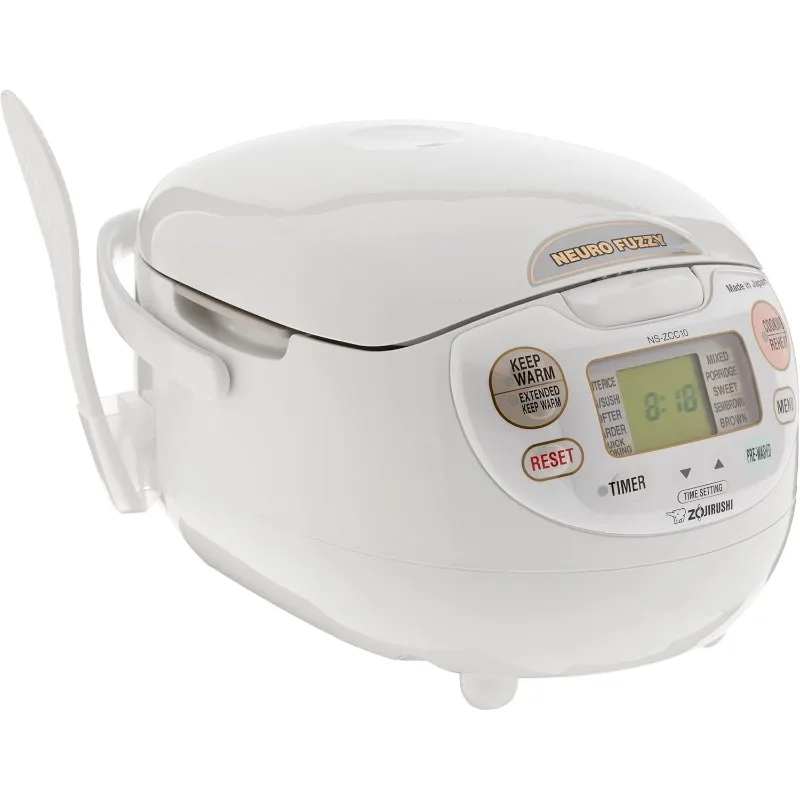 

NS-ZCC10 5-1/2-Cup Neuro Fuzzy Rice Cooker and Warmer, Premium White gartenhaus abris de jardin extérieur