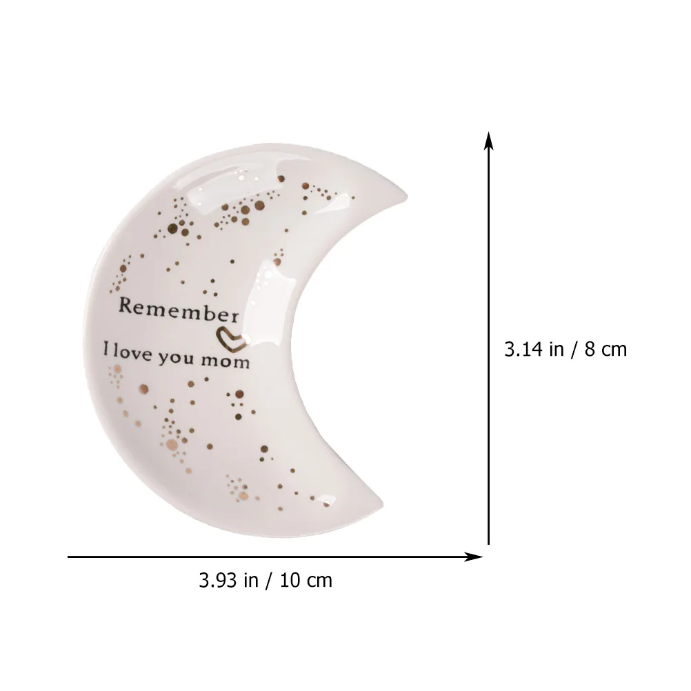 1Pcs Ceramic Storage Tray White Creative Jewelry Cosmetics Organizer for Home Kitchen Wedding Party Multipurpose Decorative