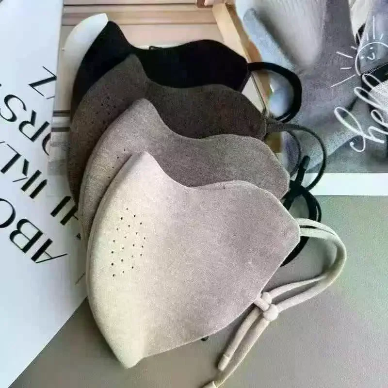3D Winter Warm Face Mask Adjustable Earloop Breathable Windproof Unisex Adult Cover for Winter Holiday Travel Outings