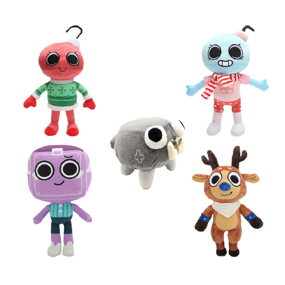 HOT Dandys World Dapperly Festive Looey or Cloudy Dream Boxten Plush Toy Game Peripheral Bobette or Blue Bell Rudie Stuffed Doll