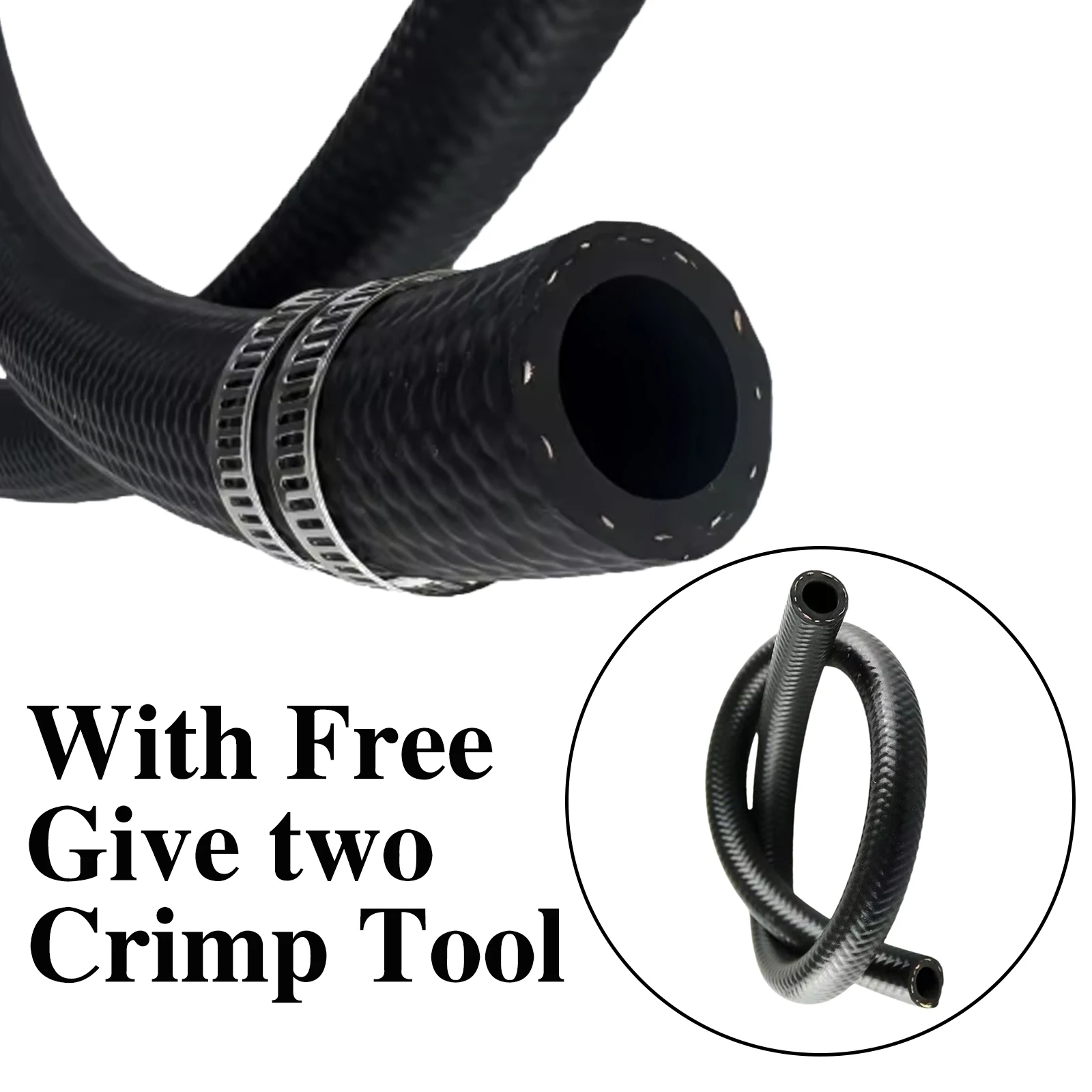 Oil Pipe Car Motorcycle Truck Van Fuel Line Hose NBR Oil Resistant Diesel Hose Vacuum Hose ID 6 8 10 13 16 19 mm 3/8 1/2 5/8 3/4