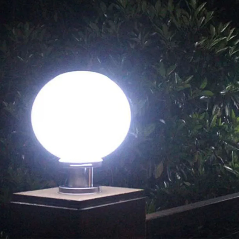 

CHAOYIDIAN Ball Shape Outdoor Chapiter Light Garden Fence Park Pillar Residential Lighting Landscape Column Lamps