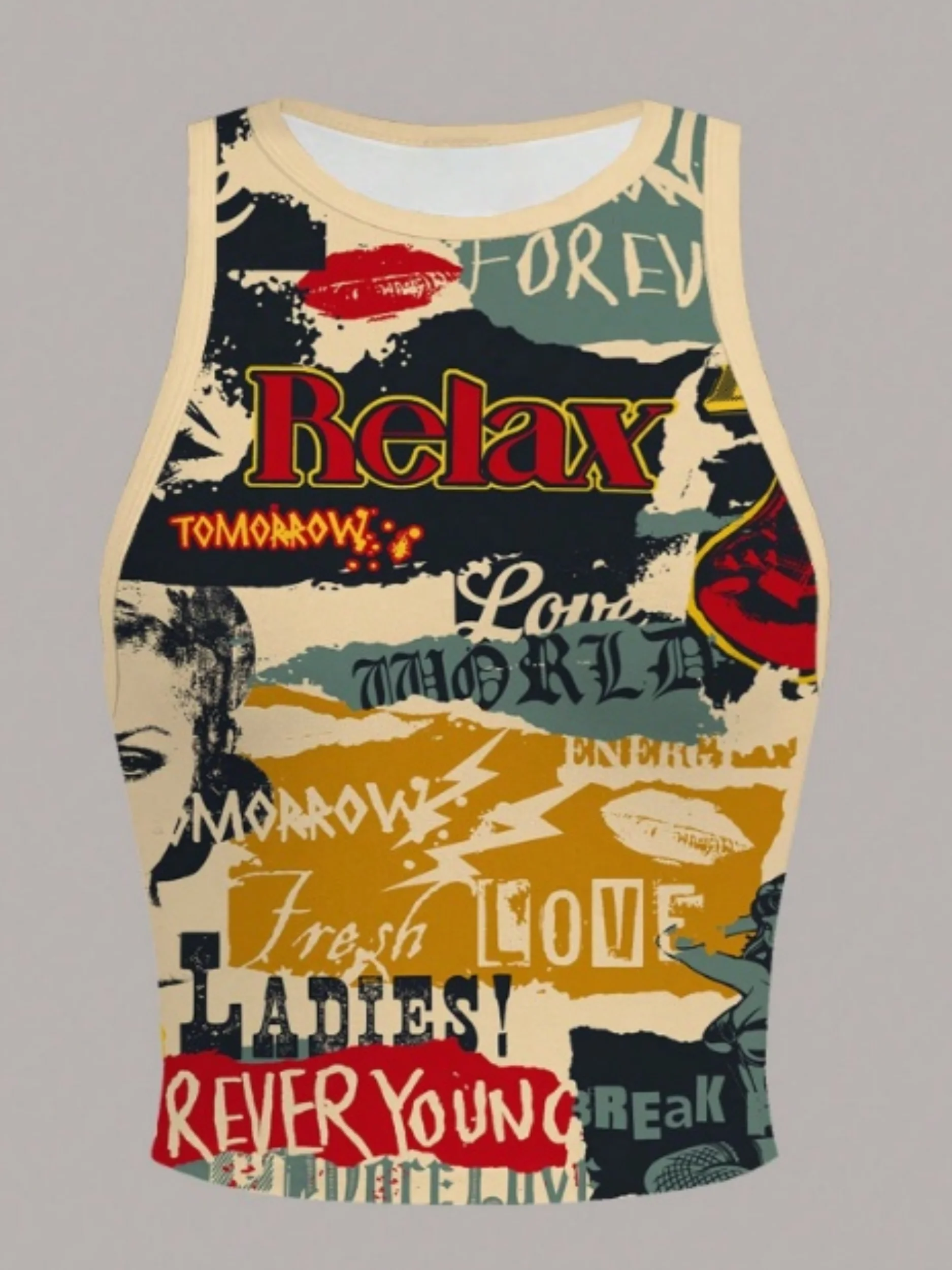 Novo colete feminino de tamanho grande, adequado para passeios diários casuais