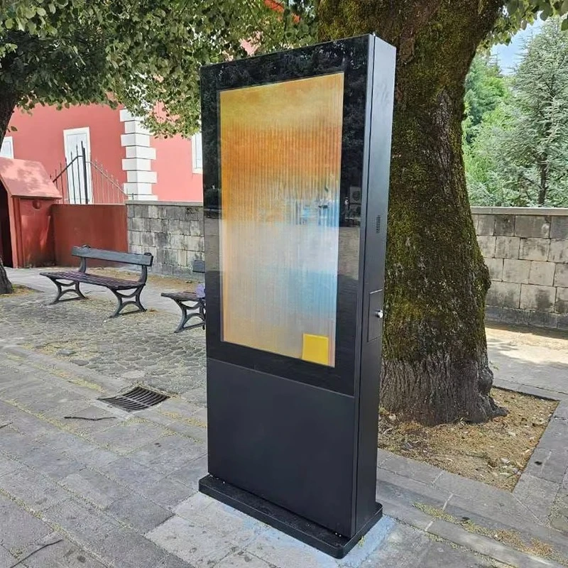55 65 75 Inch 3500Nits Outside Waterproof  Advertising Display Player Digital Signage Outdoor