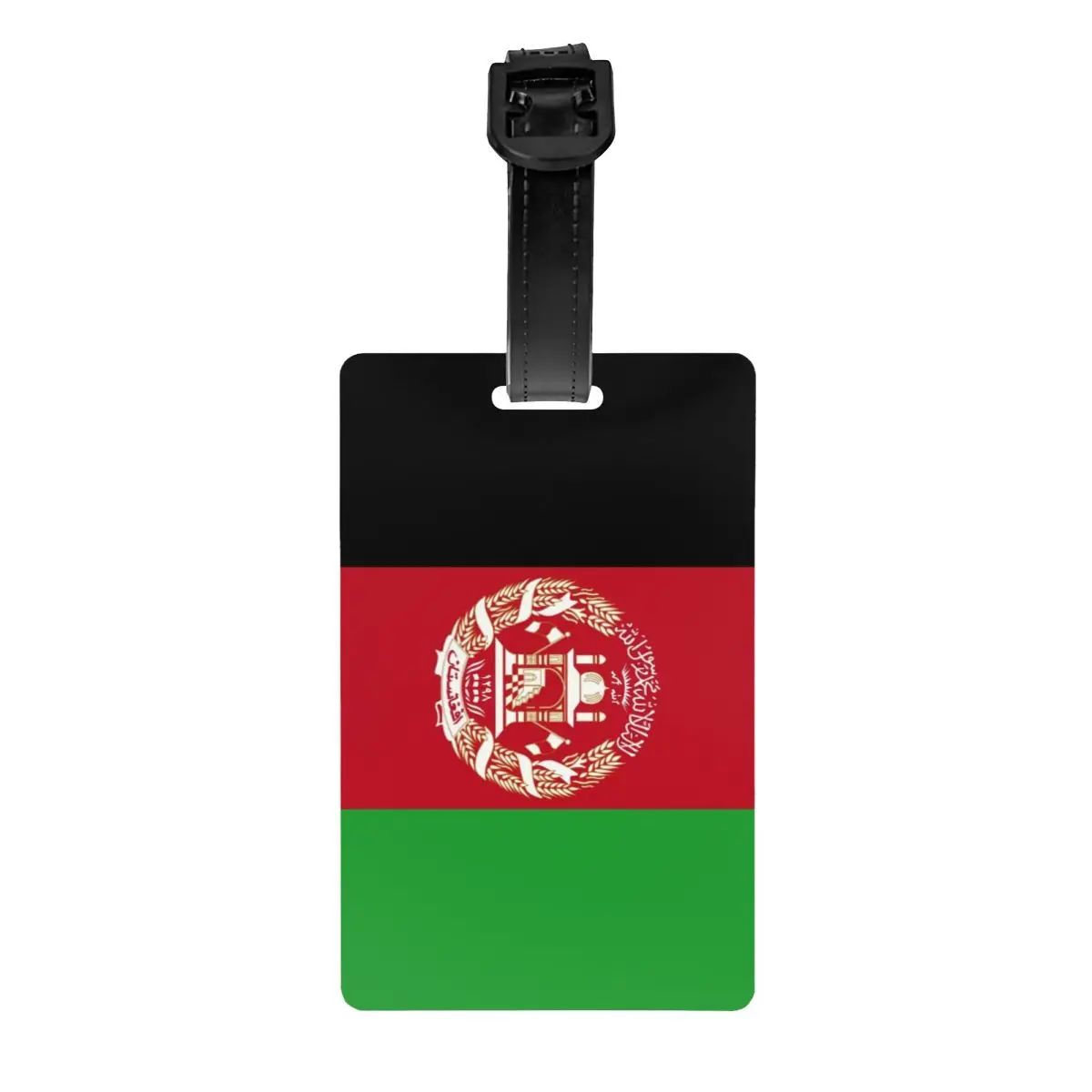 Afghanistan Flag Luggage Tag Custom Baggage Tags Privacy Cover ID Label