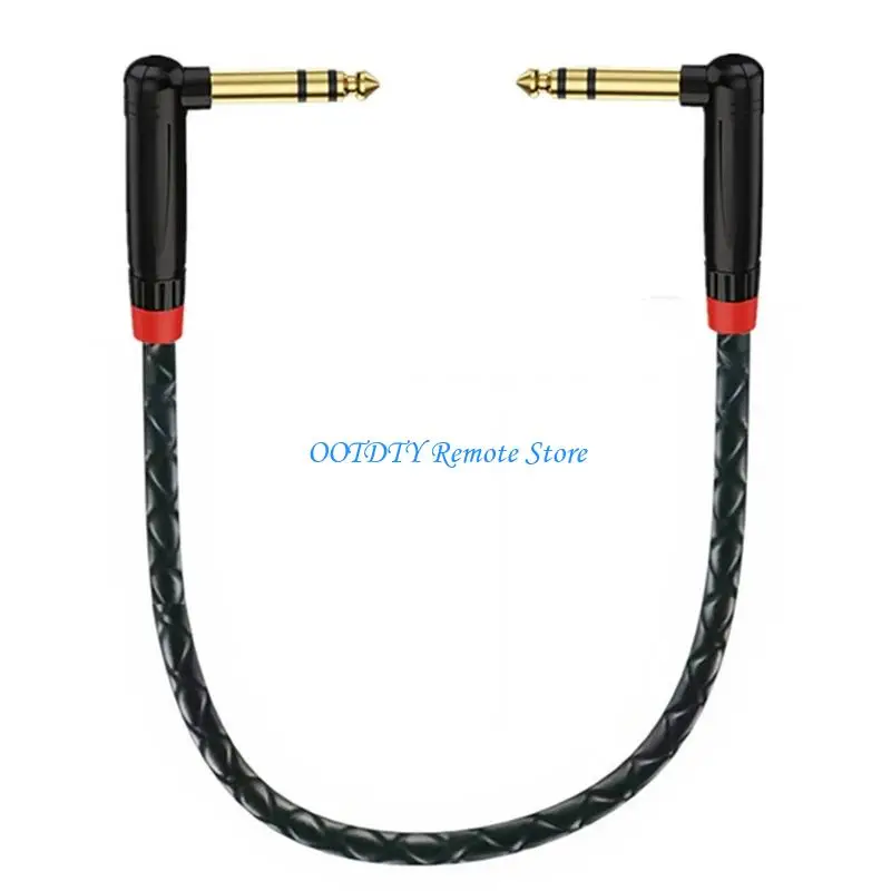 1/4inch Instrument Guitar Cable 6.35mm Guitar Bass Cord 6.35mm Male Stereo Sound