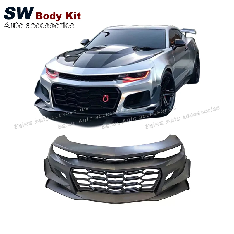 Camaro 1LE Style Front Bumper Separator For Chevrolet Camaro 2016-2018 Upgrade Conversion ZL1 Performance Kit Auto Parts