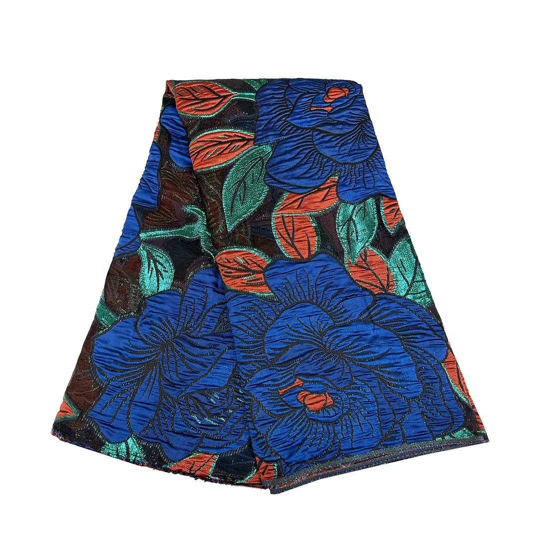 Newest Embroidery Tissue Cord Lace Material African Lace Fabric 5 Yards Fashion Mesh Milk Silk Cord Lace Fabric For Party Dress