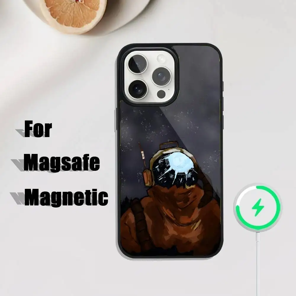 O-Outer Wilds Game Phone Case For iPhone 17,16,15,14,13,12,11,Pro,Max,Plus,Mini,SE4,E Magnetic Magsafe Wireless Charging