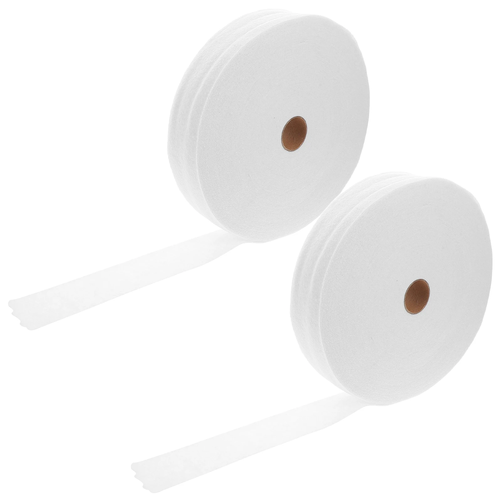 

2 Rolls Wool Cotton Batting for Home Decor Craft Padding Rug Making Quilting Blend Creative Work Strip