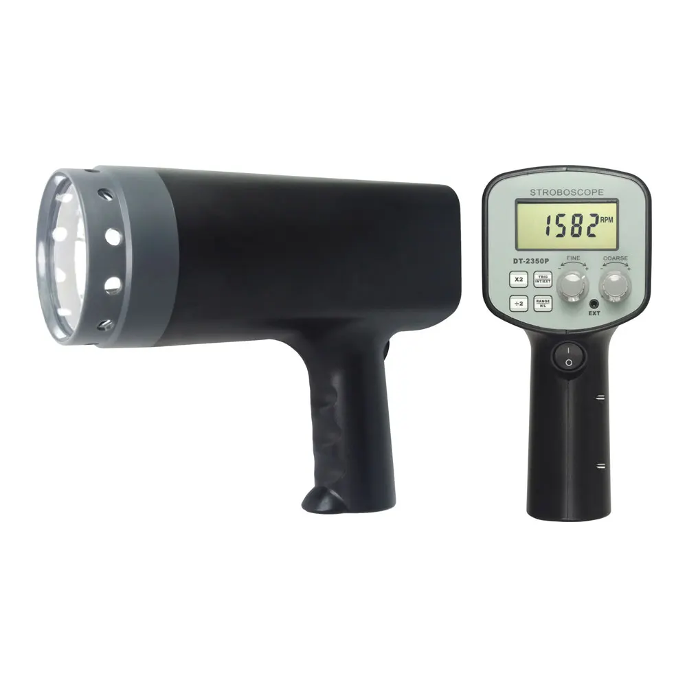 Digital Stroboscope DT-2350PB Strobe 50-40000 FPM Wide Measuring Range High Resolution Measure Rotative Velocity