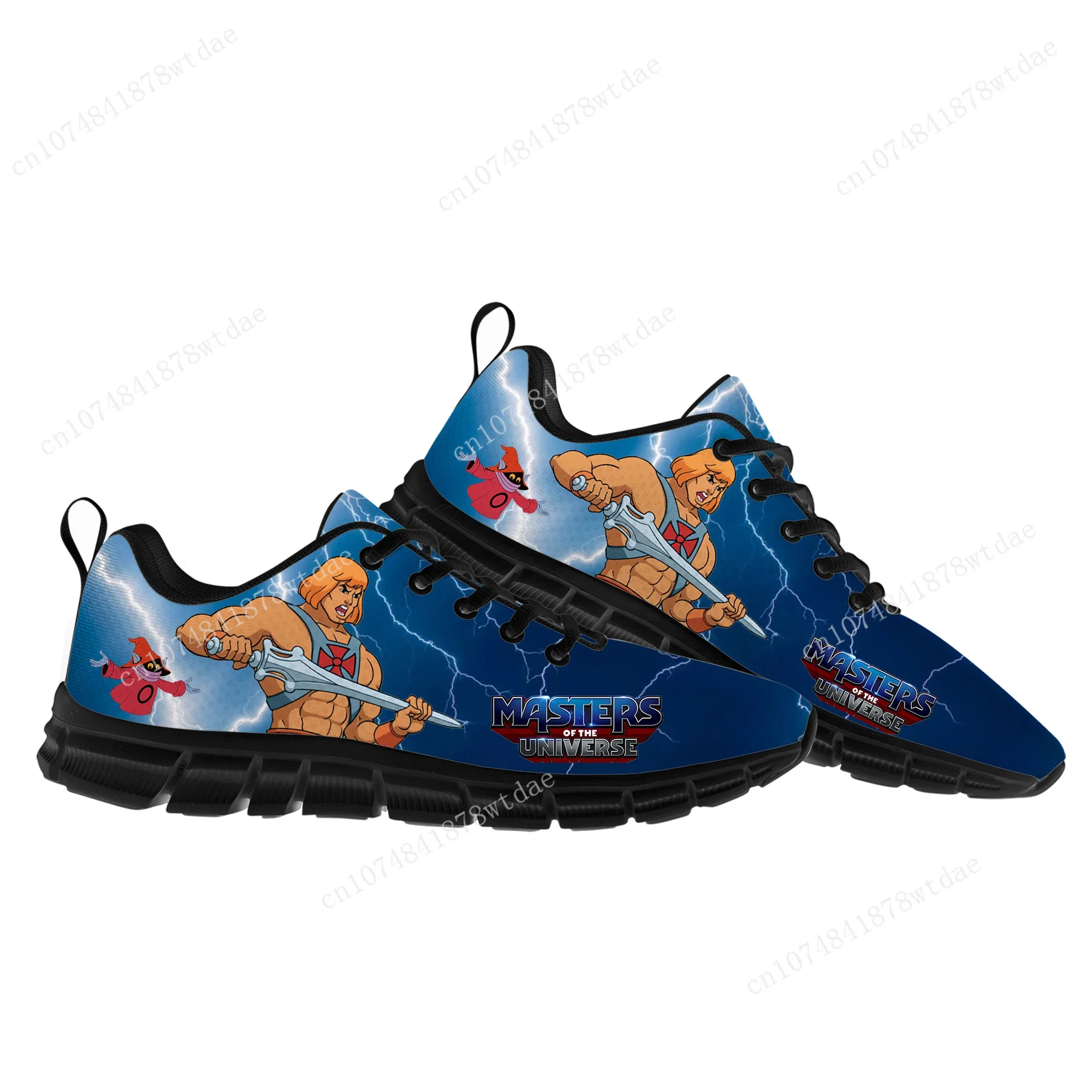 Cartoon He-Man Masters Of The Universe Sports Shoes Mens Womens Teenager Kids Children Sneakers High Quality Sneaker Custom Shoe