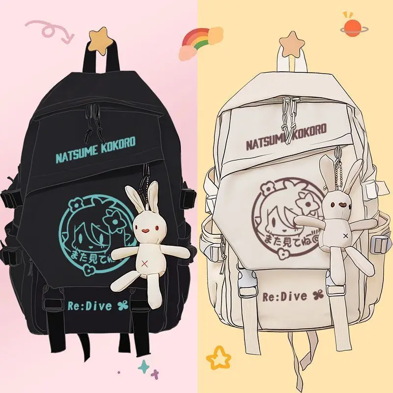 

Princess Connect Re:Dive Merchandise Game Anime Two-Dimensional Kailu Kokoro Backpack Double Shoulder Bag