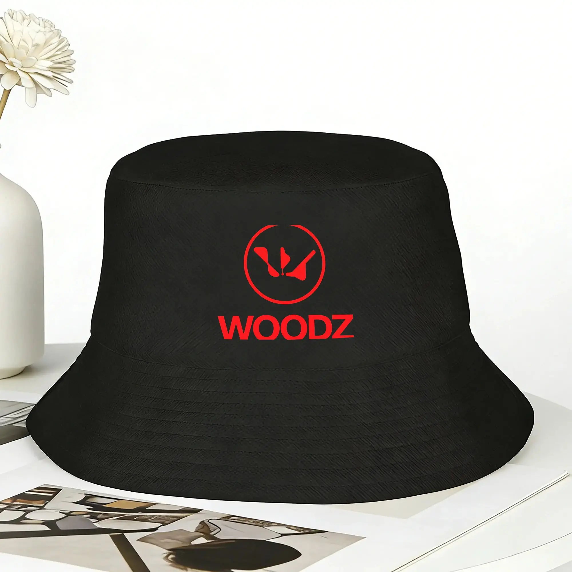 Мужская и женская панама WOODZ World Tour, складная, летняя, повседневная, для пляжа и путешествий, с принтом в стиле хип-хоп, солнцезащитная