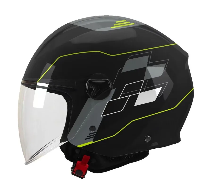 

STLFHalf Face Helmet Open Helmet DOT ECE R 22.06 Certification Single Visor Small Tail Motorcycle Helmet Customization Factory A