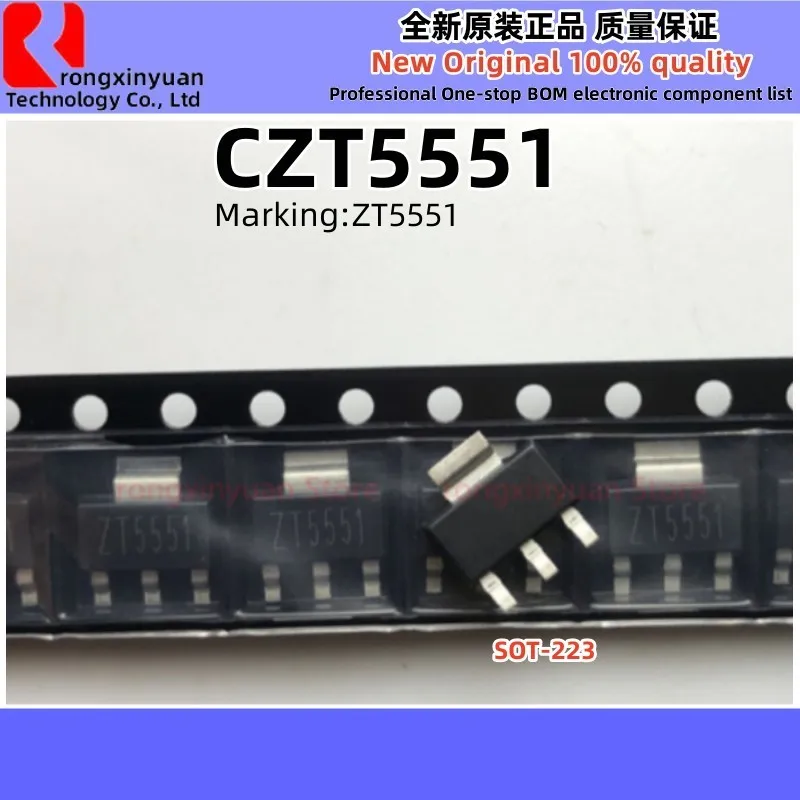 Piezas de 50 CX1117-1.8, CX1117, CZT5551, ZT5551, CZT5551TR, G953-25T6UF, 953-25, G960T63UF, 960T63, G960T63, ME1117FB3G, 1117F, ME1117, nuevo