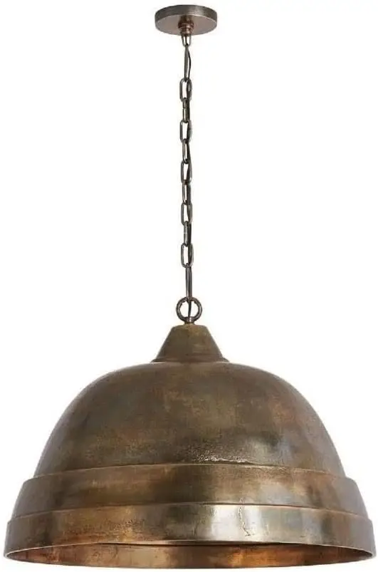 Cast Aluminum Industrial Metal Dome Pendant, 1-Light 100 Watts, 20