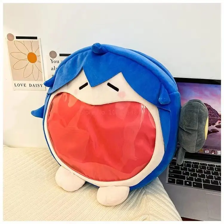 Hatsune Mikimoto Uwa Luka Kaito Meiko Virtuelle Sängerin Charakter Cartoon Puppe Umhängetasche Cartoon Anime Geschenk