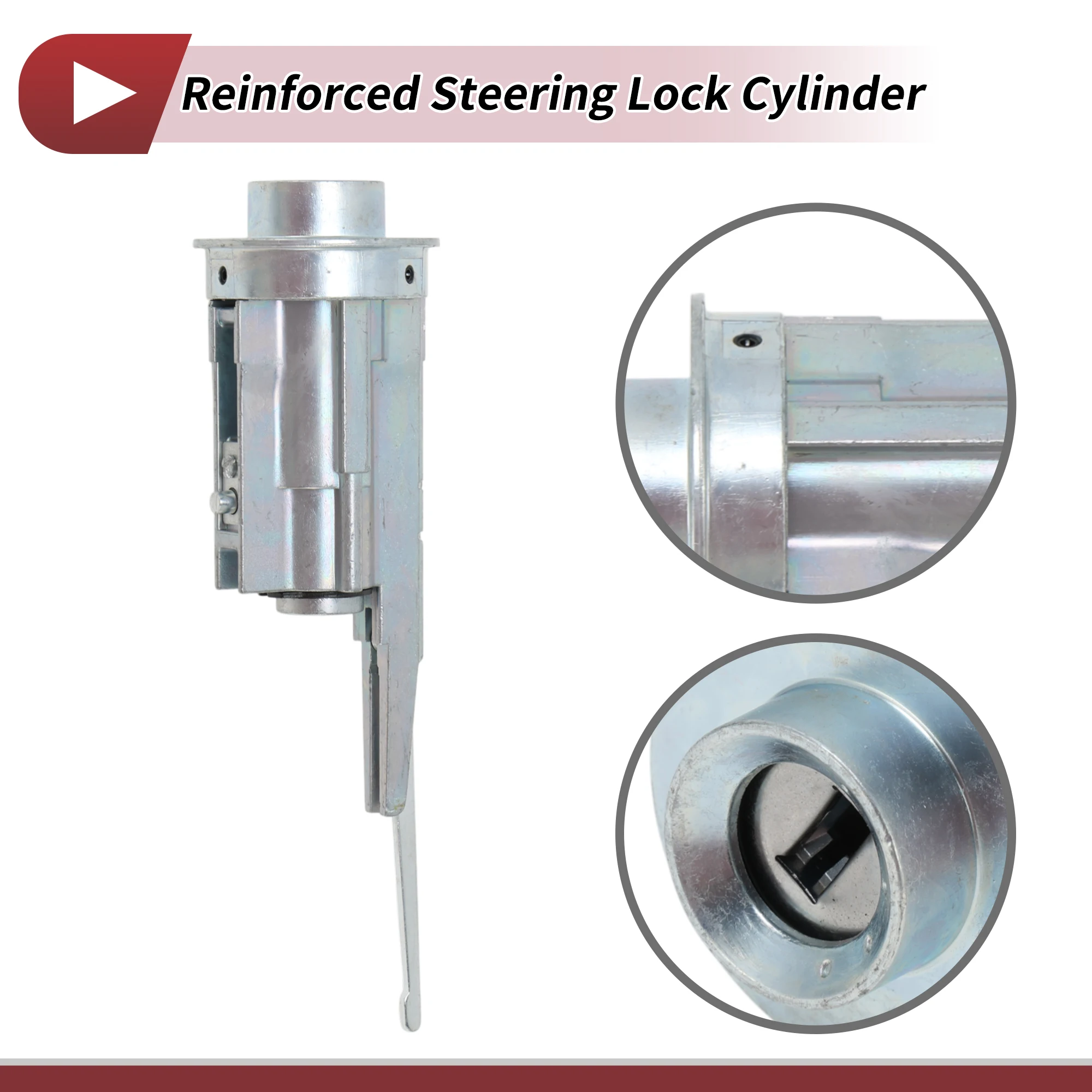 

UXCELL No 8970333070 Цилиндр замка зажигания Цилиндр замка зажигания Ключи замка зажигания 1 комплект