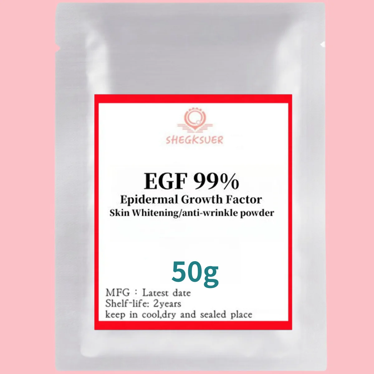 Hot Sell EGF powder Growth Factor CAS 62253-63-8Skin Whitening/anti-wrinkle powder