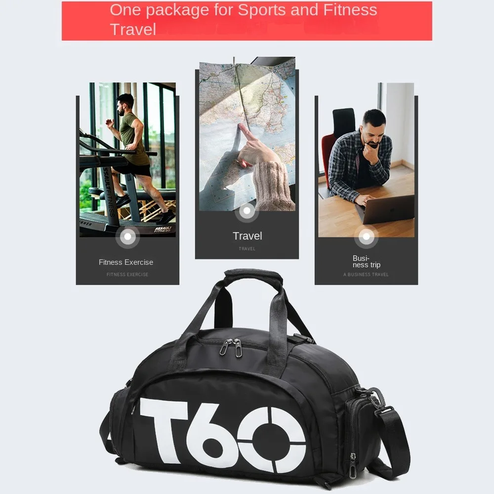 Large Waterproof Fitness Bag Multi-Functional Ultralight Gym Bag 45*25*23cm Waterproof Women Fitness Backpack Sport