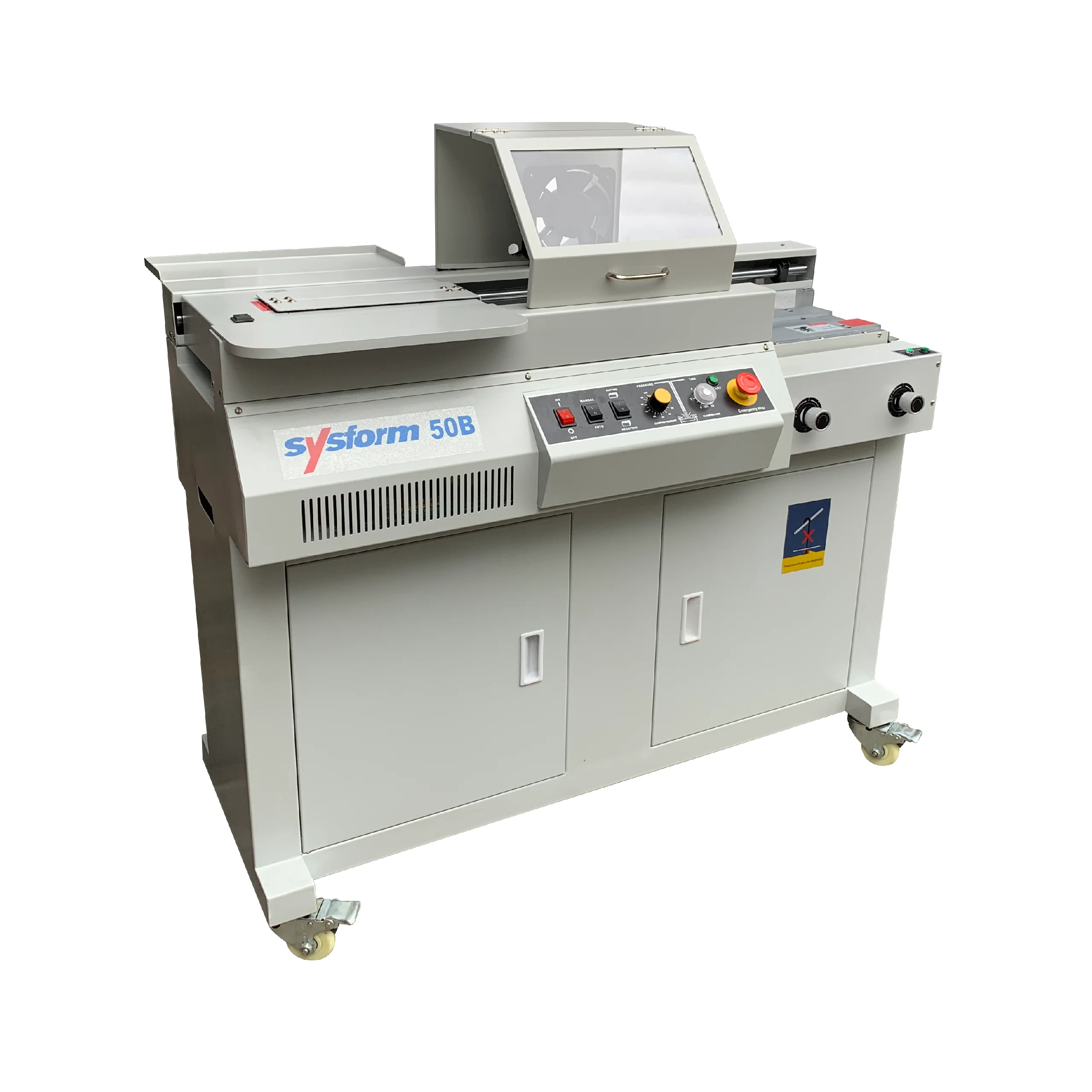 Sysform 60B Professional Book Binding Machine With Side Glue A3 Hot Melt Glue Binding Machine