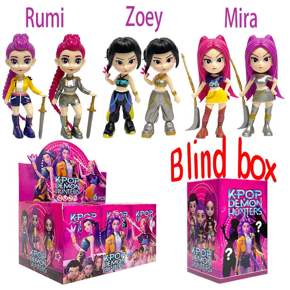 

Аниме Devil Hunter слепая коробка разборка забавная слепая сумка маленькая статуя периферийная модель настольная слепая коробка украшение подарок на день рождения