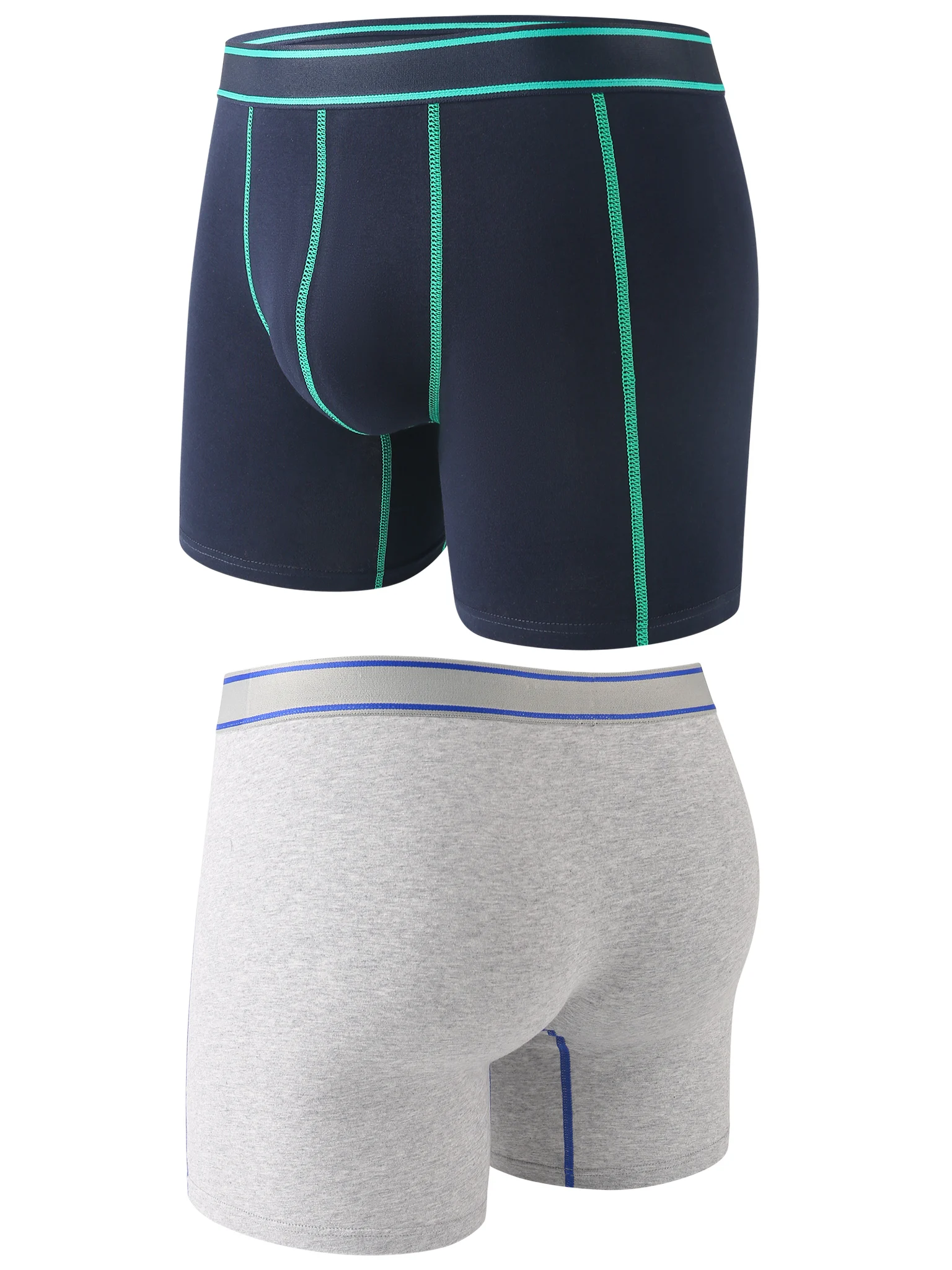 4 упаковки мужских трусов-боксеров, спортивное нижнее белье, длинное нижнее белье с плоскими углами, мужские трусы, хлопковые шорты-боксеры 60-х годов, трусы с длинными штанинами