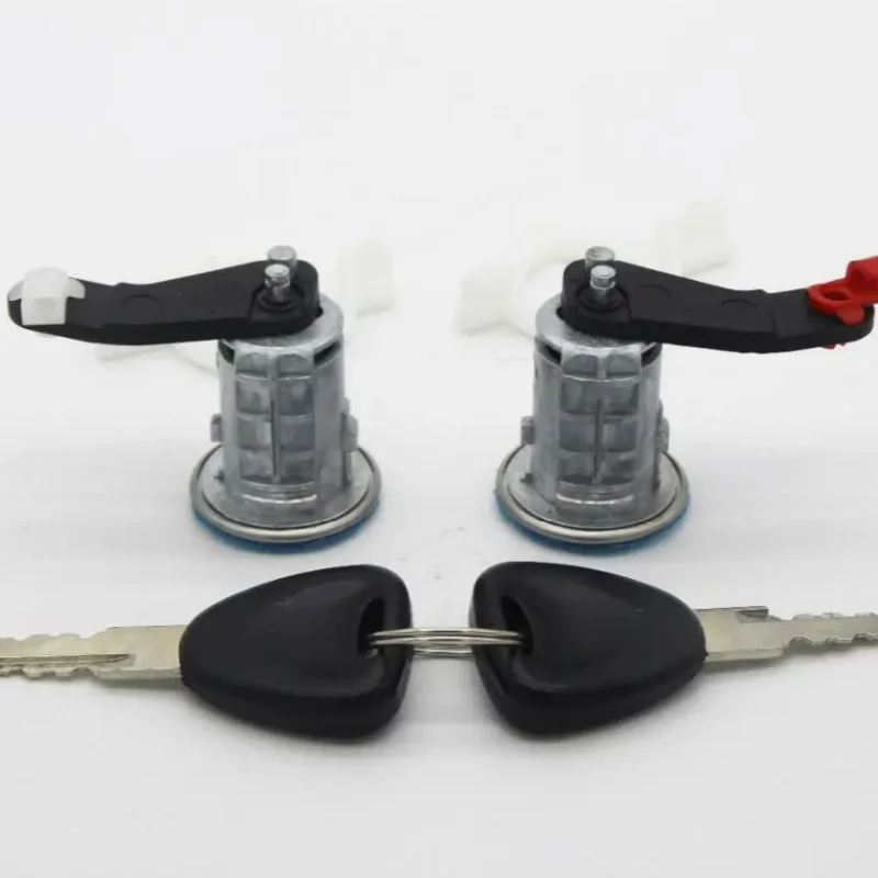 Door Lock Front Left And Right 7701470944 For Renault Master MK2 1998-2010 7701470945 Door Lock Barrel Cylinder With 2 Keys