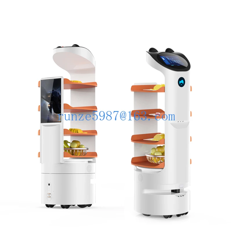 Cat Robot Delivery Restaurant Robot Automatic Artificial Intelligence Commercial Service Equipment Robot