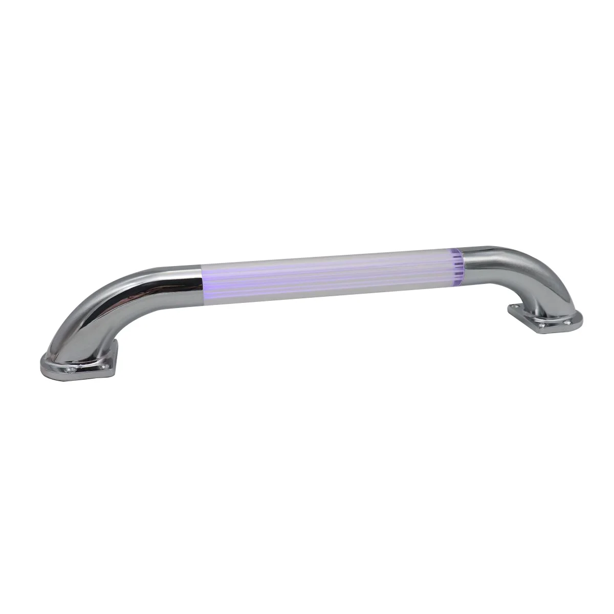 18Inch Marine Handrail with LED Blue-Ray Controllable Switch Illuminated Grab Handle for Caravan Car Boat RV Accessories
