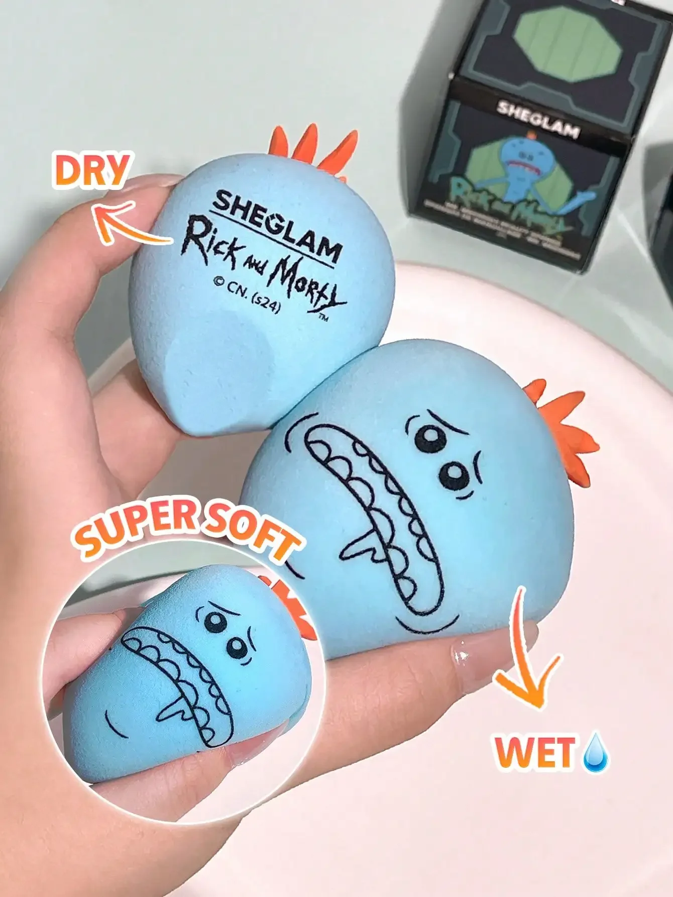 

Multi-color Makeup Egg Beauty Sponge Cushion Puff Facial Foundation Liquid Cream Blender Cosmetic Tool