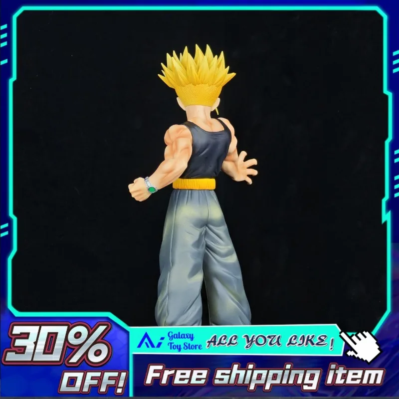 

Dragon Ball Trunks Super Saiyan 29cm GK Statue - Reaching Hand Anime Desktop Collectible Figure