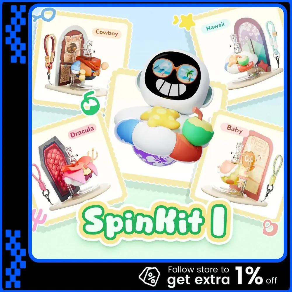 

Eiliko's Swappable Themed Bodies SpinKit Comes with 4 Themed Bodies Accessories Toys (Only Replacement Parts,Without Eiliko)
