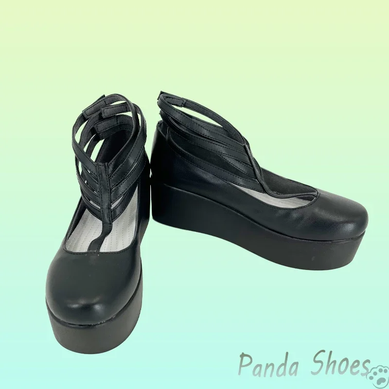 Akemi Homura Cosplay Schuhe Anime Puella Magi Madoka Magica Cos Schwarze Stiefel Cosplay Kostüm Prop Schuhe für Halloween Party