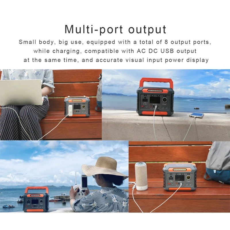 75000mAh Powerful Powerbank for Outdoor Blackout Camping A3B 300W Portable Power Station PD15W Fast Charge