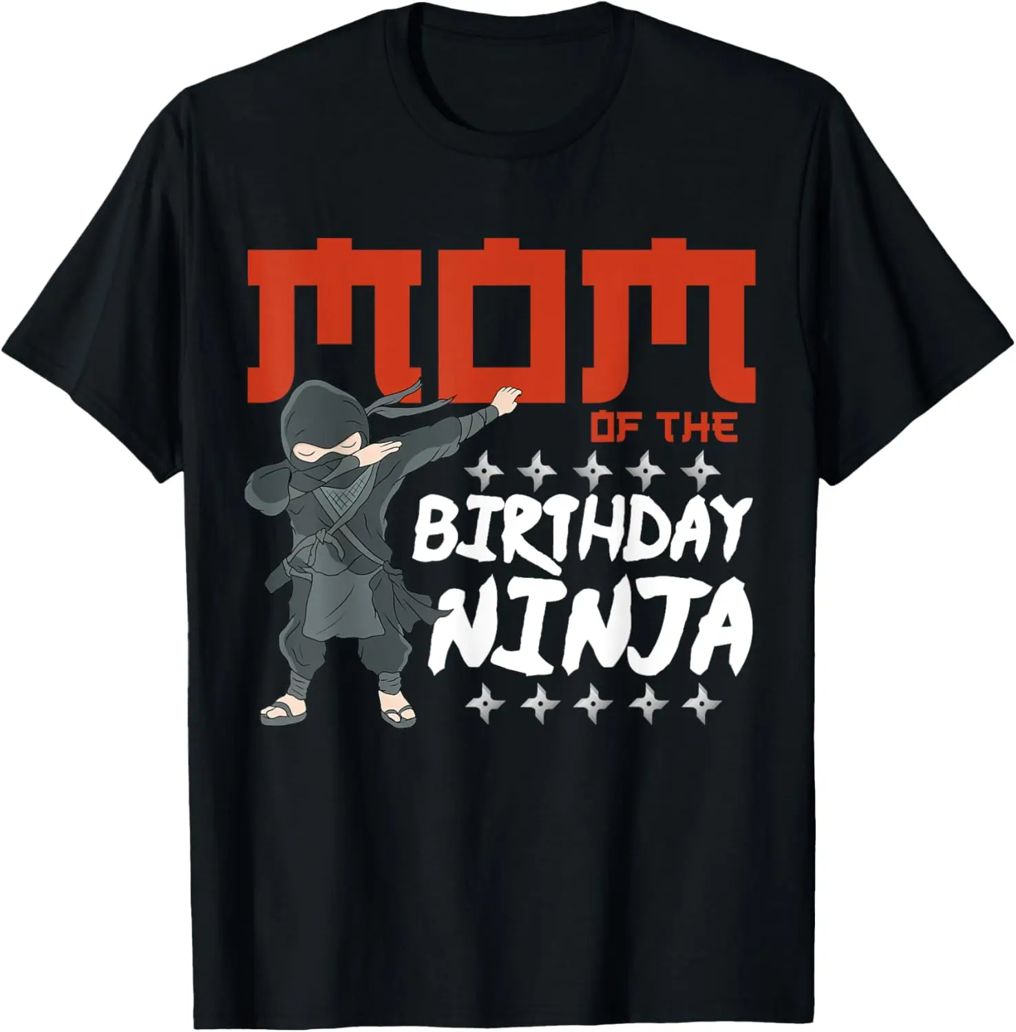 Ninja Mom Birthday Party Shirt - Ninja Theme Party Wear