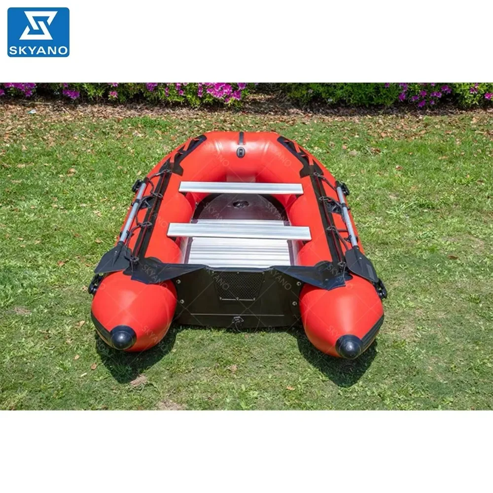 قارب أرضي من سبائك الألومنيوم قابل للنفخ #4