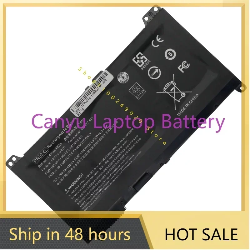 

2024 For HP 430 440 450 455 435 470 G4 G5 Mt20 Rr03xl Laptop battery
