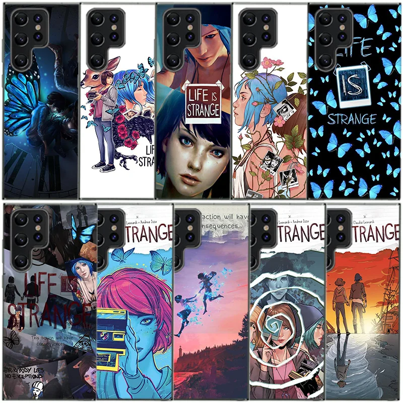 Life Is Strange Clear Phone Case For Samsung Galaxy S20 S21 S23 FE S22 Plus S24 Ultra S10 S10E S9 S8 Soft Back Cover