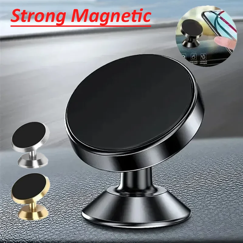 Magnetic Car Phone Holder Mount Dashboard Smartphone Mobile Stand Bracket Cell GPS Support in Car For iPhone Xiaomi Samsung LG