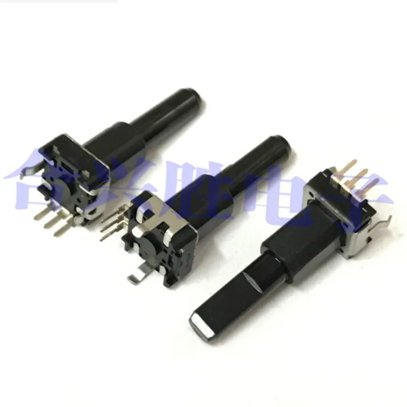 2PCS EC12 Type Rotary Encoder Without Positioning 24 Pulse Power Amplifier Audio Master Volume Adjustment Potentiometer