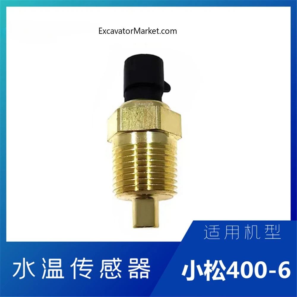 For Komatsu PC400-6 Excavator Accessories Carrying Six Engine Water Temperature Sensor Sensor Plug